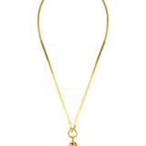 Vermeil gold handmade necklace Bixby and co