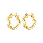 Gold fill grip hoops for Helix piercing 