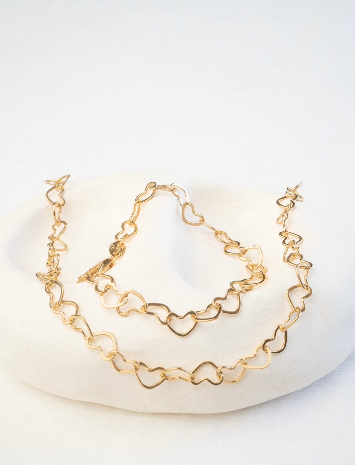 Heart link chain Bixby and Co Jewellery 