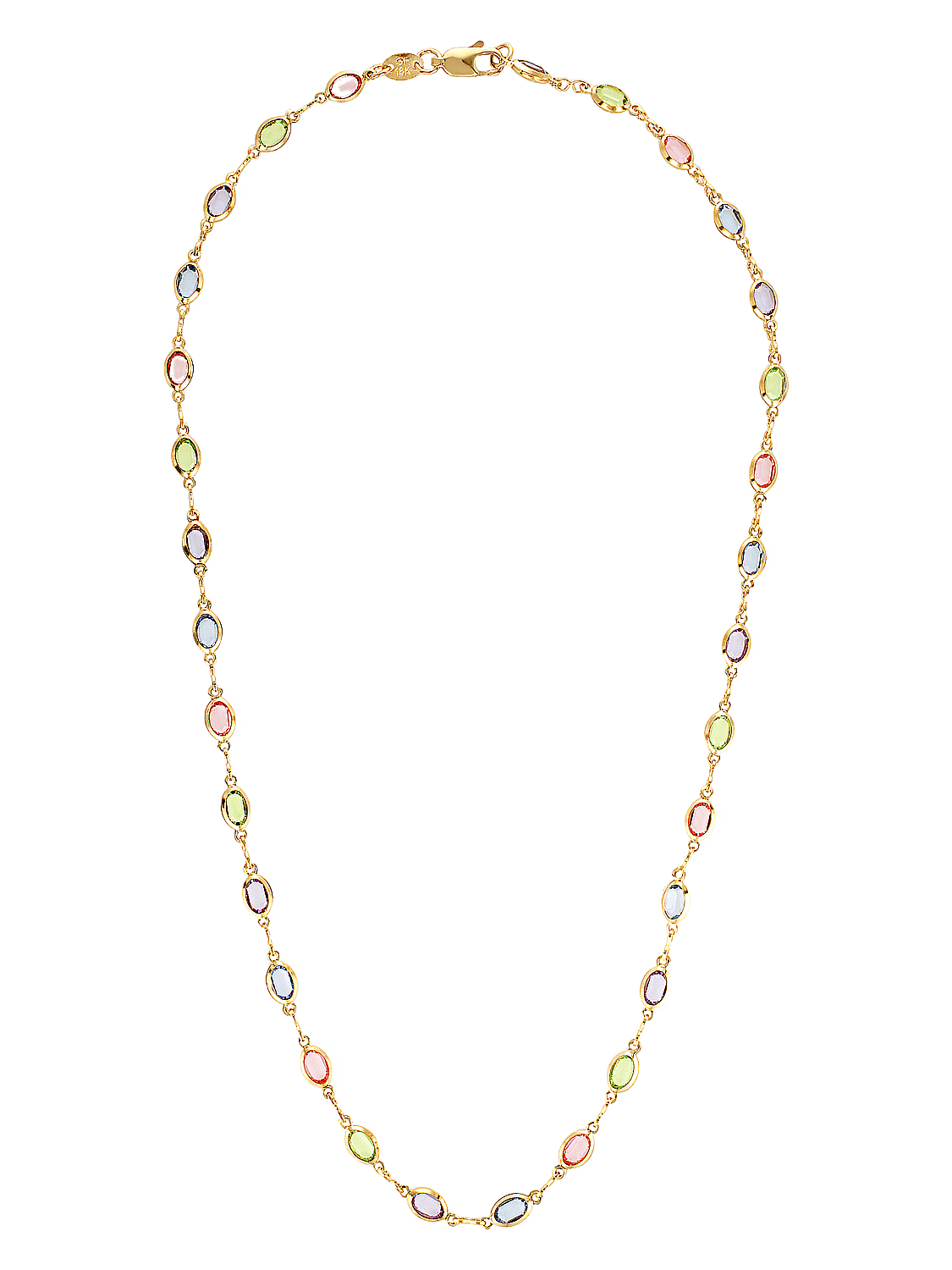 Rainbow necklace from Bixby and Co