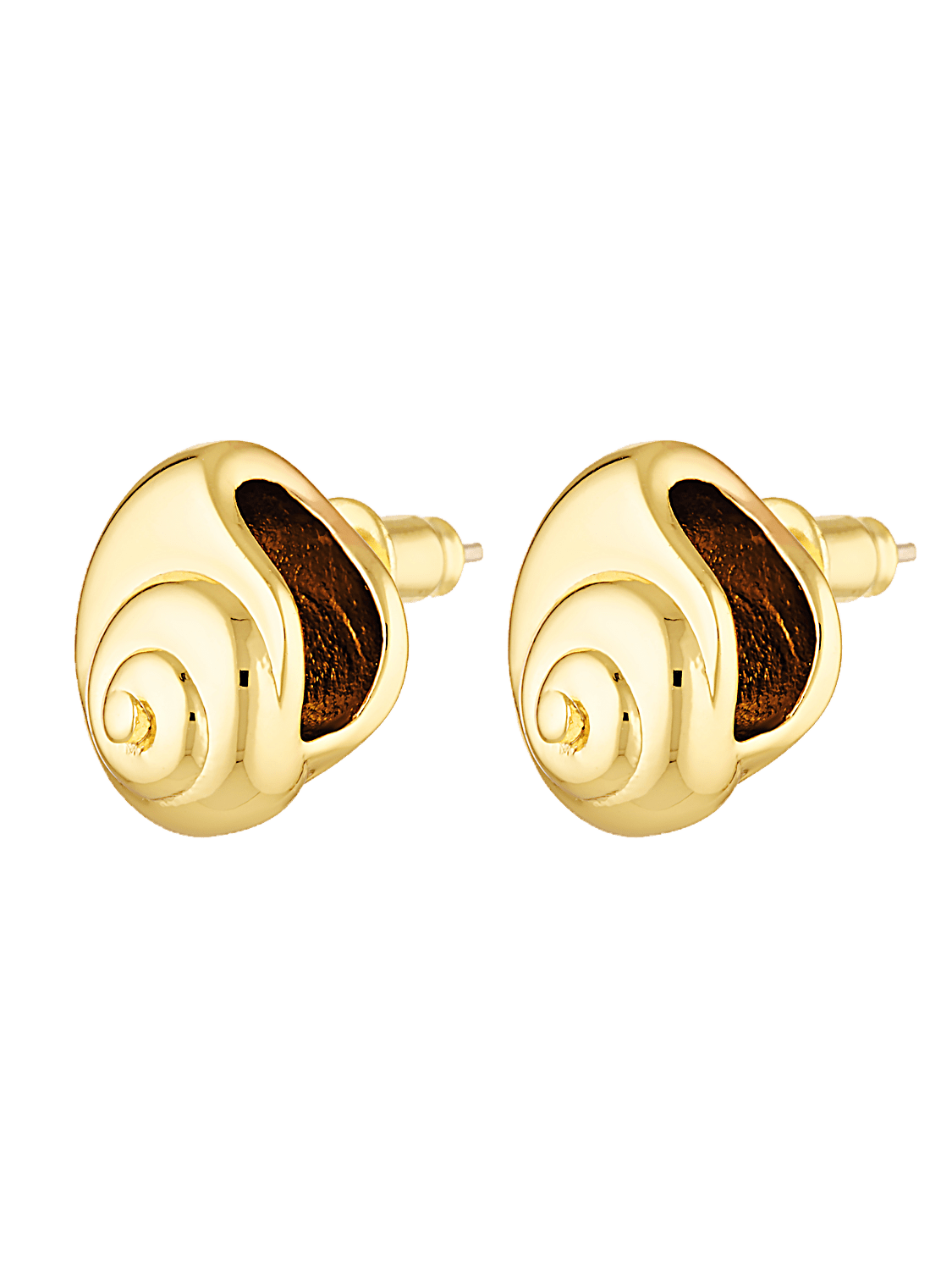 Seashell shaped earrings