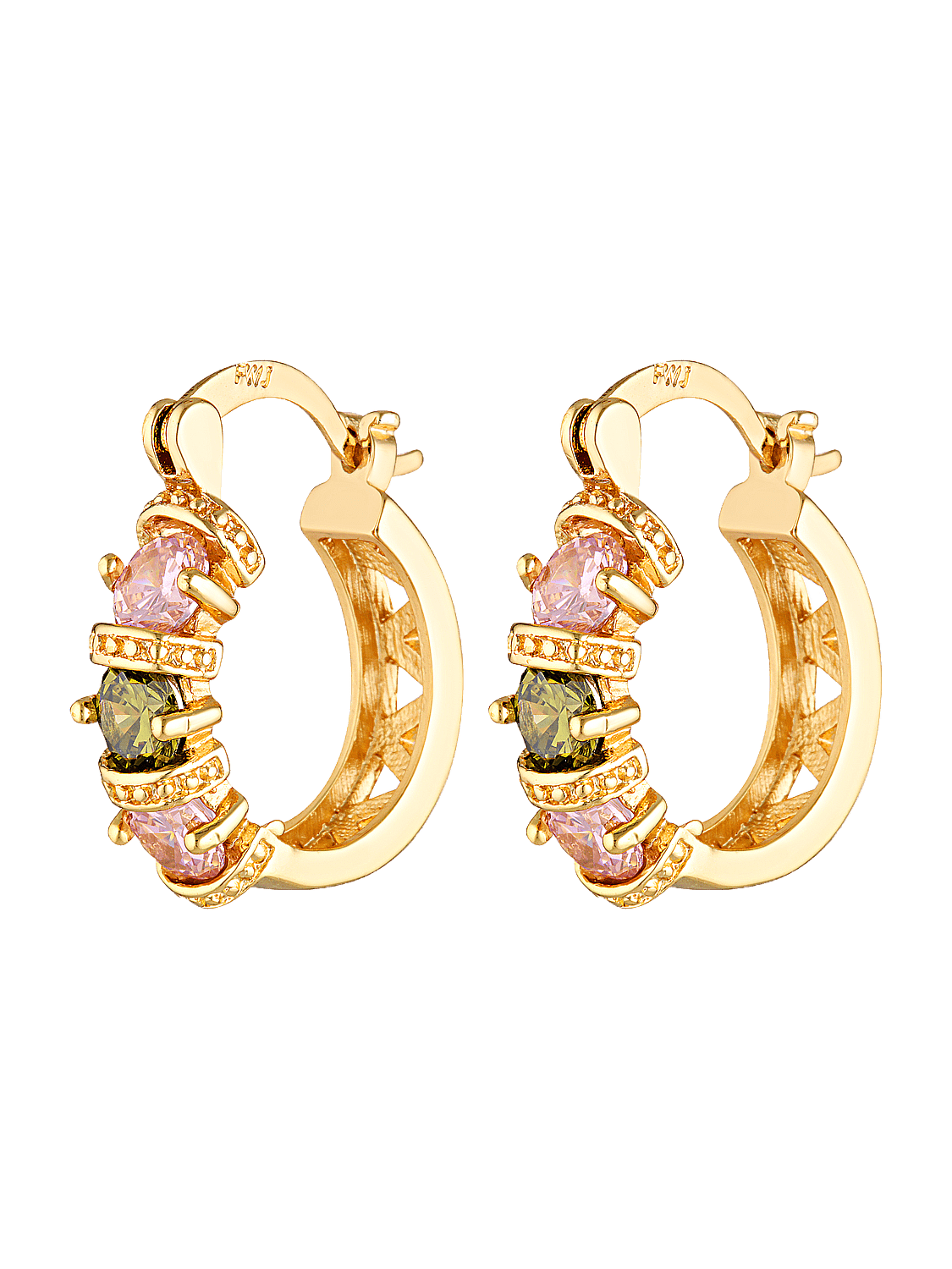 gold filled hoop earring