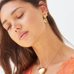 Bixby and Co gold Heart jewellery 
